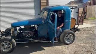 Boomer Finds a bunch of old Hot Rod in the woods of Michigan