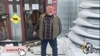Stopping to see friends at breen’s Landscape and supply