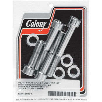 Colony Front Caliper Mounting Kit #2080-4 | 2000–2007 FX/FL