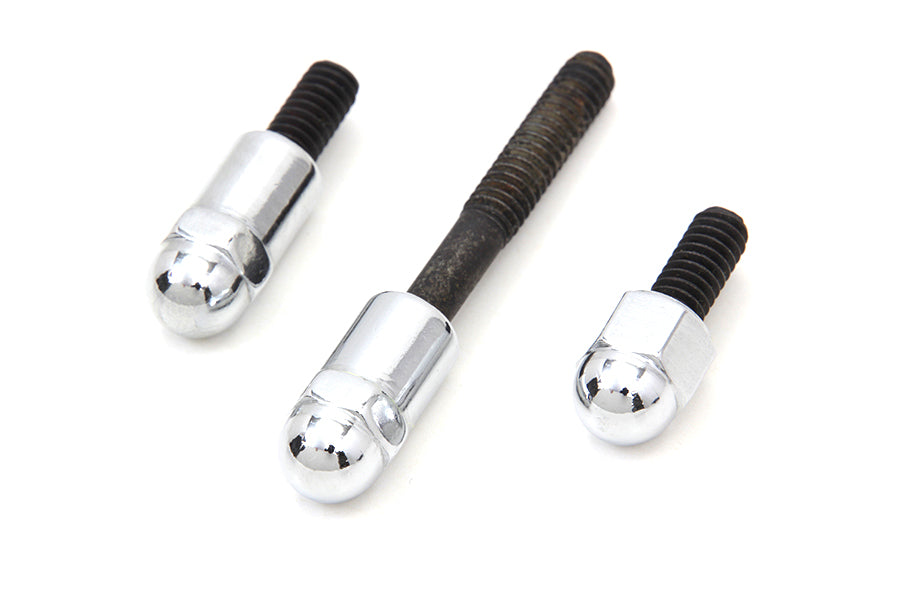 Colony Oil Hose Cover Mounting Kit Chrome #9949-6