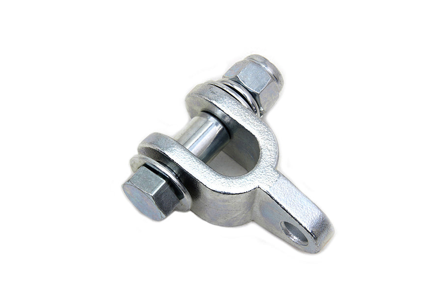 Custom Solo Seat Shock Clevis Mount Zinc Plated