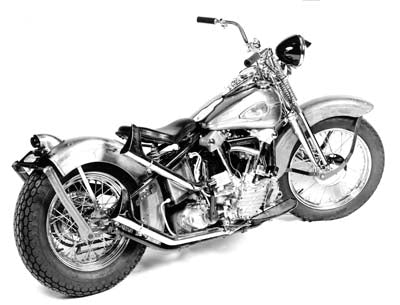 Replica 1941 Knucklehead Bike Kit Restoration Finish