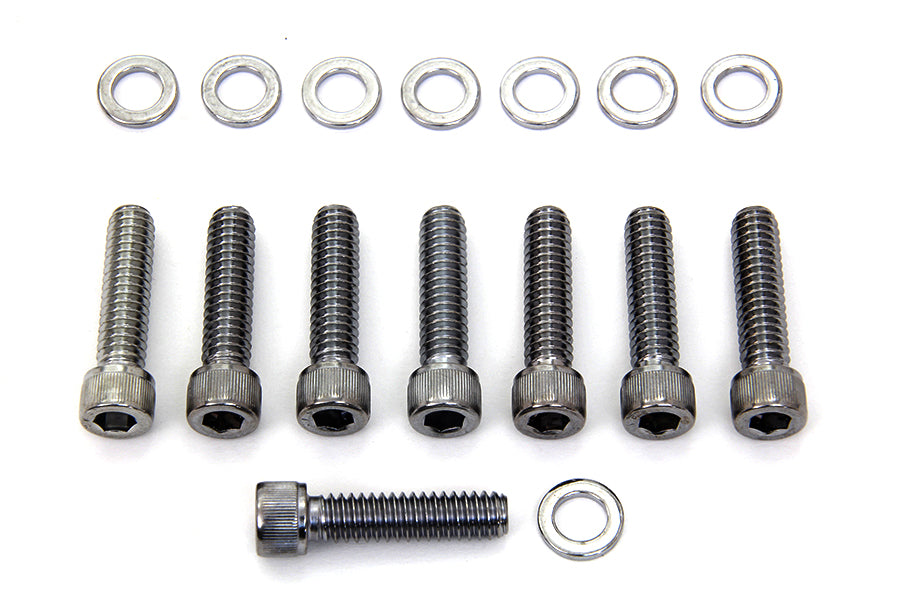 Colony chrome allen head Tappet Block Bolt Set #9942-16