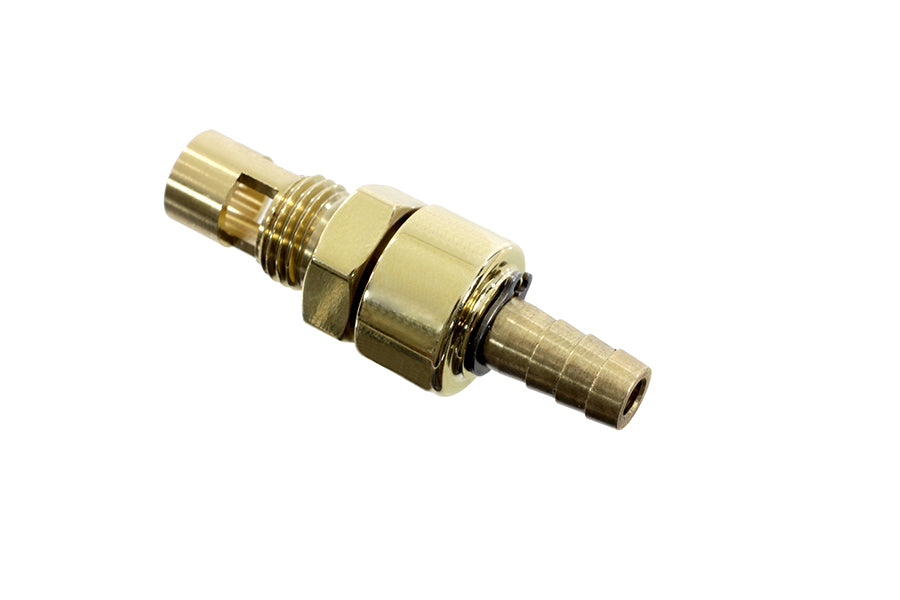 Shorty Carburetor Petcock Brass
