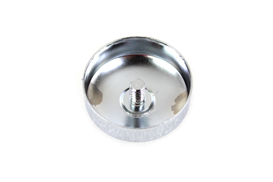Colony Fork Triple Tree Stem Cap in Chrome