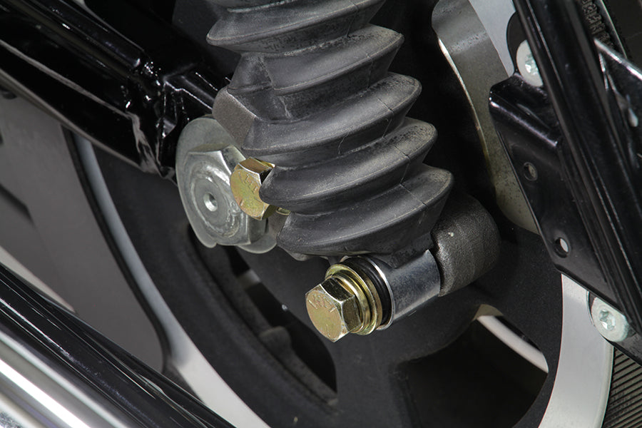 Harley Touring Rear Shock Lowering Kit in Black