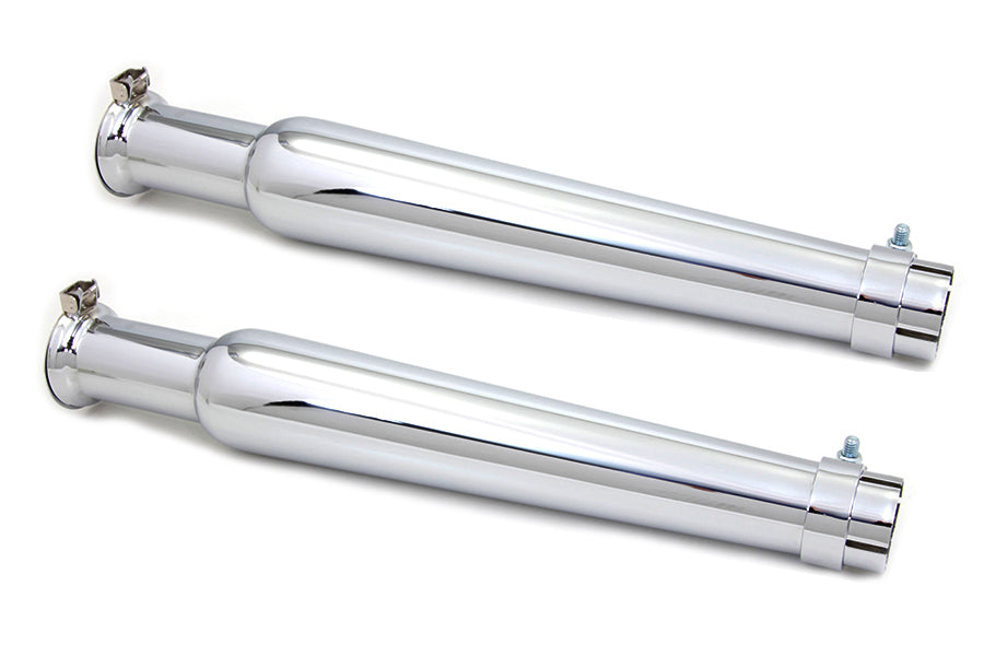 Chrome Megaphone Muffler Set