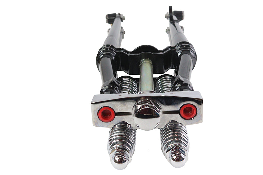 18 inch Tapered Narrow Black Springer Front End