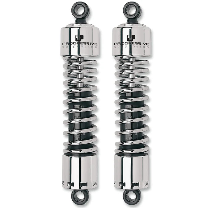 13-1/2 inch Progressive 412 Series Shock Set for Ironheads