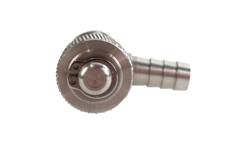 3/8" NPT Stainless Steel 90° rotary Petcock