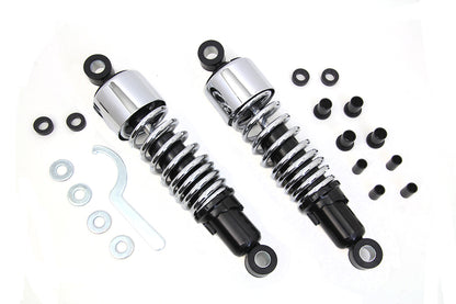 11-1/2 inch FLT Shock Set Chrome
