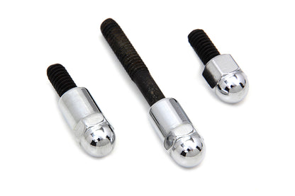 Colony Oil Hose Cover Mounting Kit Chrome #9949-6