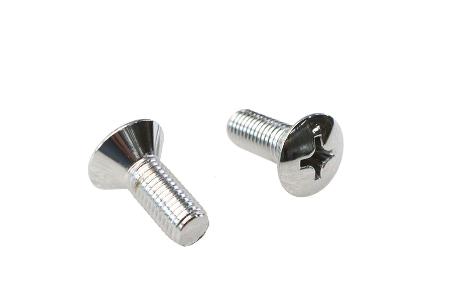 Air Cleaner Chrome Phillips Head Screw Set OEM 33822-36