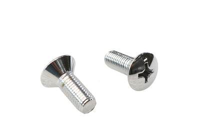 Air Cleaner Chrome Phillips Head Screw Set OEM 33822-36