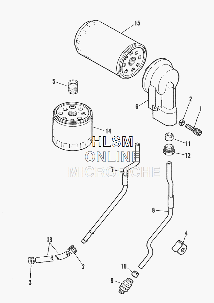 S&S Cycle oil pump compression return fitting