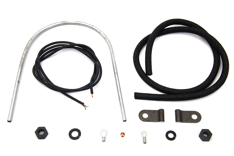 Colony 9786-11 front fender lamp wire kit for 1935-1947 Harley-Davidson motorcycles