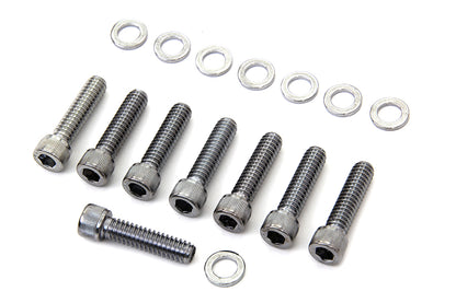 Colony chrome allen head Tappet Block Bolt Set #9942-16
