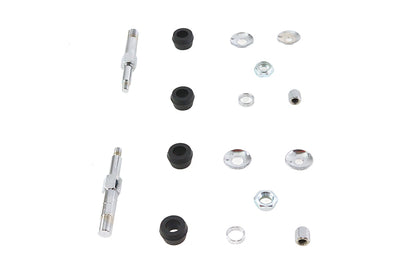 FX Shovelhead Chrome Upper Rear Shock Stud Kit OEM 54515-73