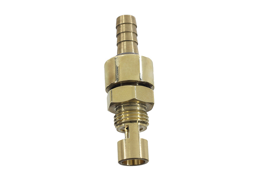 Shorty Carburetor Petcock Brass