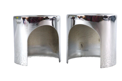Sportster Upper Chrome Shock Stud Cover Set OEM 54712-94