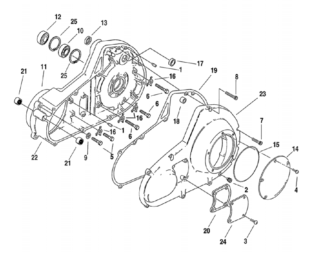 Harley-Davidson transmission shifter shaft bushing made in USA

OEM 42642-00