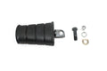 Flat black rubber kick starter pedal assembly for Harley-Davidson motorcycles