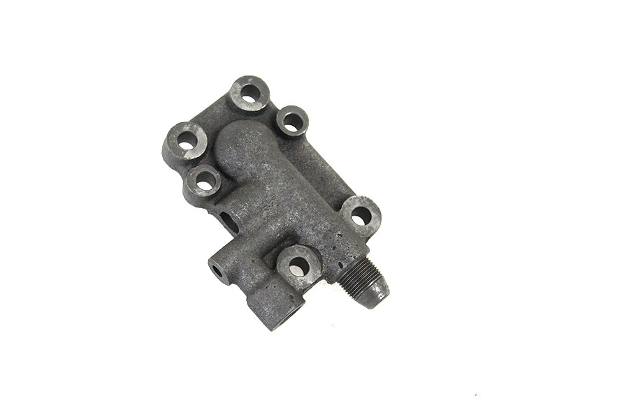 Harley-Davidson 45ci scavenger oil pump outer cover cast iron for G and WLA replaces OEM 26205-38