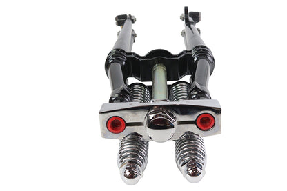 18 inch Tapered Narrow Black Springer Front End