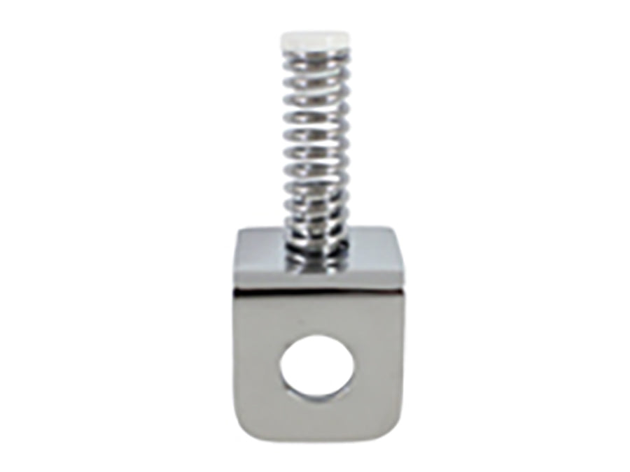 Chrome caliper support bracket for Harley Davidson Shovelhead models replacing OEM 94904-84