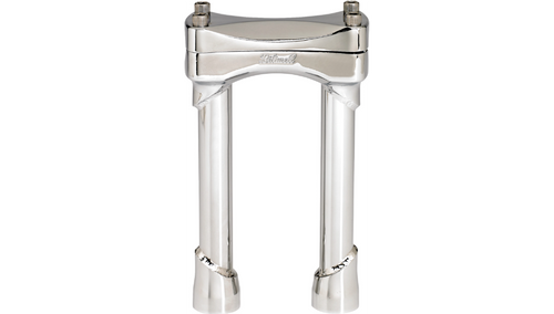 Biltwell Murdock 8 inch chrome handlebar risers for 1 inch bars