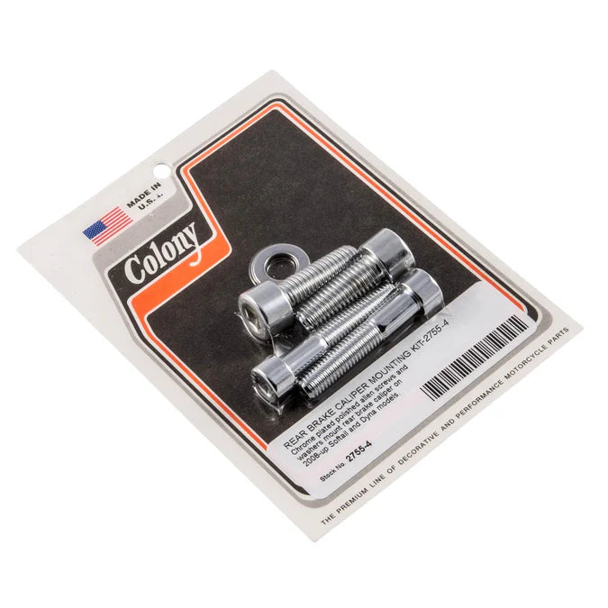  Colony Rear Brake Caliper Mounting Kit 2008-Up Harley-Davidson Softail/Dyna #2755-4