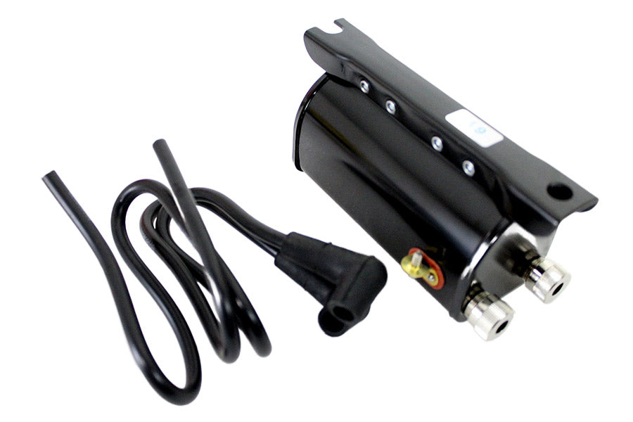 Panhead 6 Volt Replica Ignition Coil Black OEM 31604-48