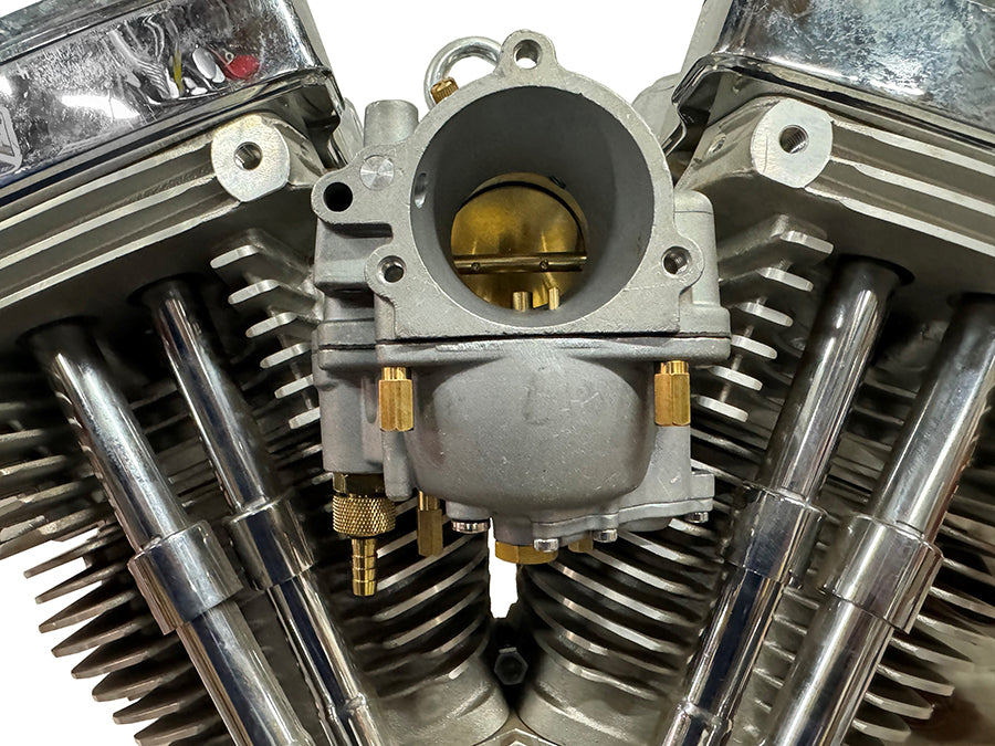 S&S Shorty Super E Carburetor Petcock in Brass