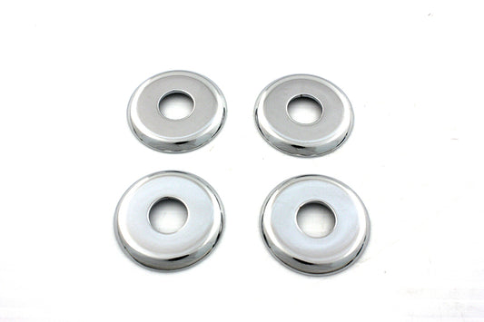 Chrome riser cup washer for Harley handlebar bushings

Harley Davidson riser cup washer replaces OEM 56159-73

Handlebar bushing cup washer chrome Harley models

Vintage Harley riser cup washer for upper tree

Boomers Bike Shop chrome Harley riser cup washer