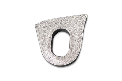 Hydraulic rear drum weld-on frame tab for Harley Davidson FL rigid frames made by Paughco