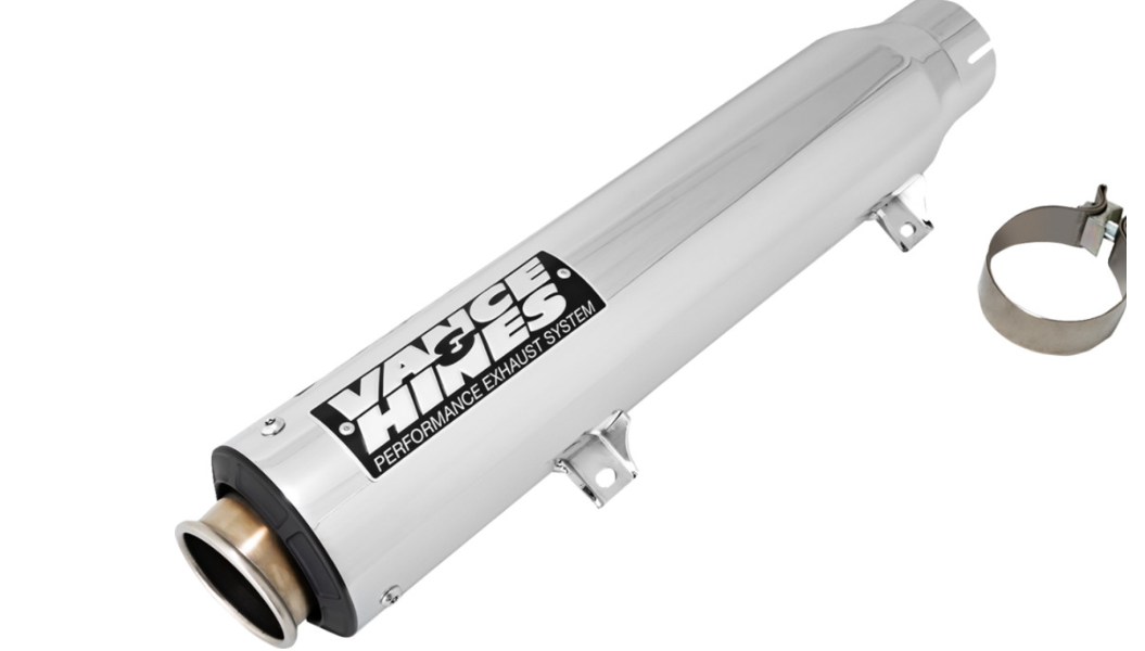 Vance & Hines Supersport Slip-On Mufflers – Chrome – M8 Softail 2025