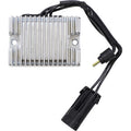 Premium chrome voltage regulator for Harley Davidson Sportster models 2004 to 2006