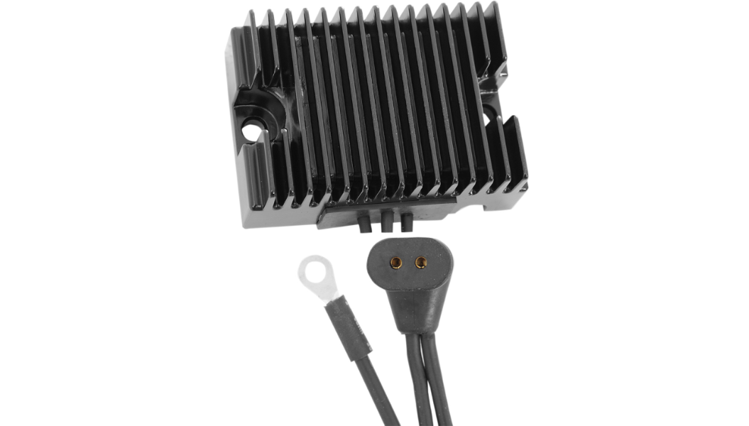 Harley Davidson black anodized voltage regulator rectifier for Big Twin models 1976 to 1980