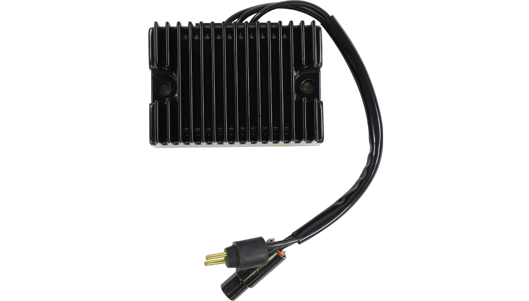 Harley Davidson black anodized voltage regulator rectifier for Sportster models 1994 to 2003