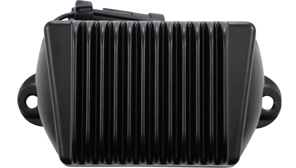 Premium black voltage regulator for Harley Davidson Touring FLHT FLHR FLTR 2004 to 2005