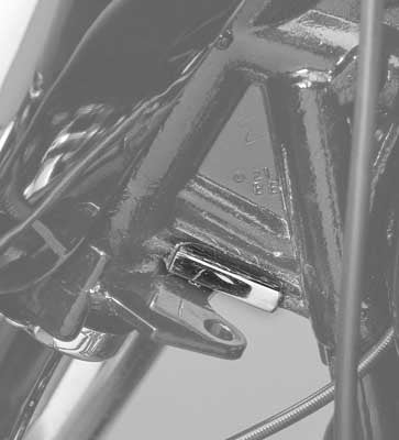 Polished stainless steel neck protectors for Harley Big Twin

Harley Davidson cast frame neck protectors stainless steel

Big Twin steering neck protectors 3/16 inch stainless

Custom Harley neck protectors for cast frames

Boomers Bike Shop stainless Harley neck protectors