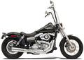 Bassani Road Rage II B1 Power 2-1 exhaust for Harley Dyna

Harley Davidson Dyna 2 into 1 performance exhaust system

Bassani Road Rage II exhaust black billet end cap

Dyna high performance 2-1 exhaust Bassani Xhaust

Boomers Bike Shop Bassani Road Rage II exhaust system