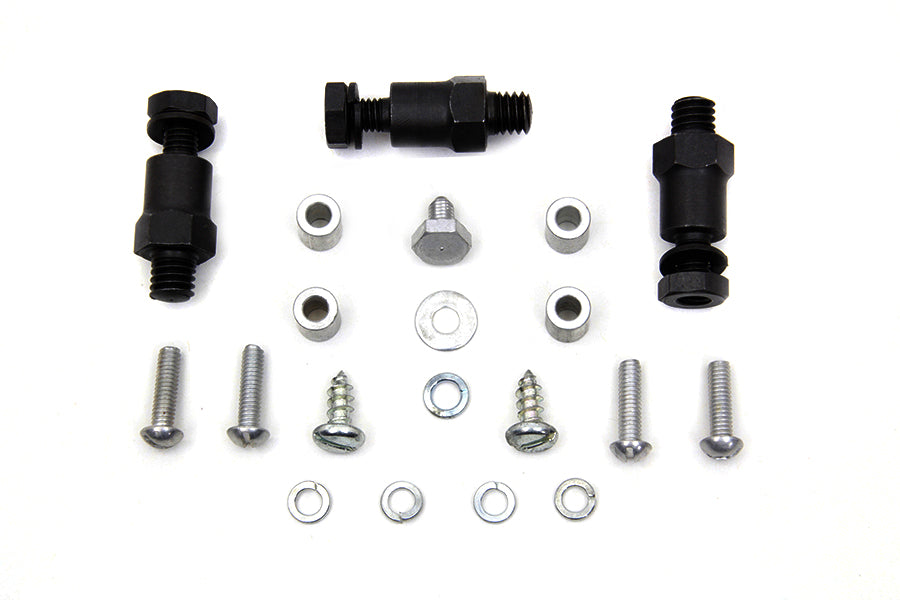 Colony 7715-6 Dash Plate Mounting Kit | 1936–1946 Harley Big Twin