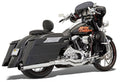 Bassani Chrome Road Rage II B1 Power touring exhaust

Harley Davidson touring 2 into 1 performance exhaust Bassani

Bassani Road Rage II stepped headpipes touring models

High horsepower Harley touring exhaust Road Rage II

Boomers Bike Shop Bassani chrome touring 2-1 exhaust