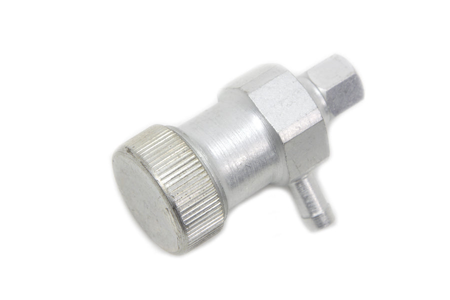 CAD plated vintage style gas strainer with 1/4 inch barbed fitting made in USA