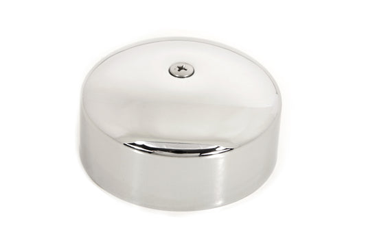 Chrome starter end cover for Harley starter