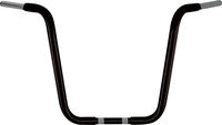 Wild 1 Chubby Ape Hanger 14 inch satin black 1-1/4 inch motorcycle handlebar