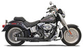 Bassani Road Rage II black ceramic 2-1 exhaust system

Harley Davidson performance 2 into 1 exhaust Bassani

Bassani Road Rage II black ceramic muffler and billet end cap

High horsepower Harley exhaust system Bassani Road Rage II

Boomers Bike Shop Bassani black ceramic 2-1 exhaust