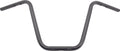 HardDrive 1-inch narrow ape hanger 12-inch black motorcycle handlebars for Sportster, Dyna, and chopper models.