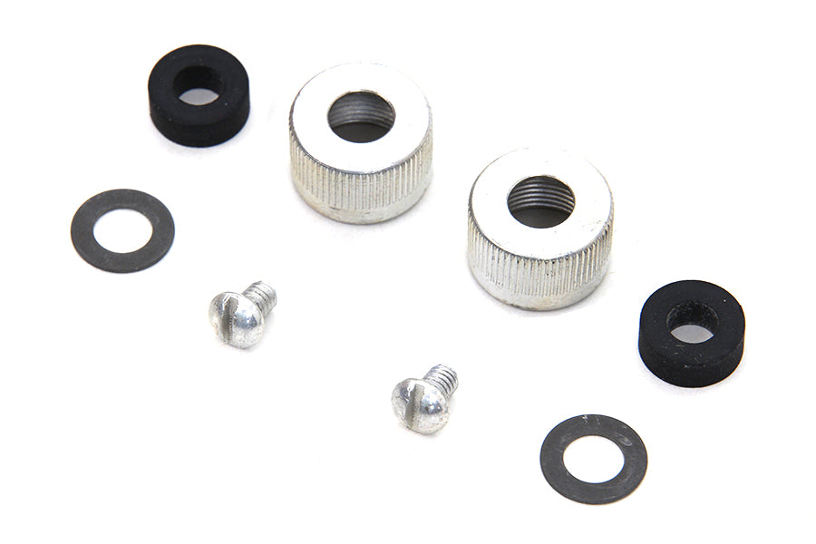 Colony 7804-6 Spark Plug Cable Packing Nut Kit | 1927–1959 Harley